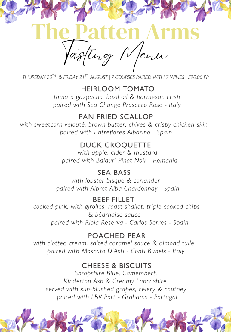 August tasting